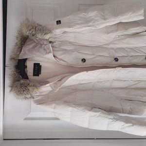 Below 32 degrees new age thermal coat with faux fur lined hood